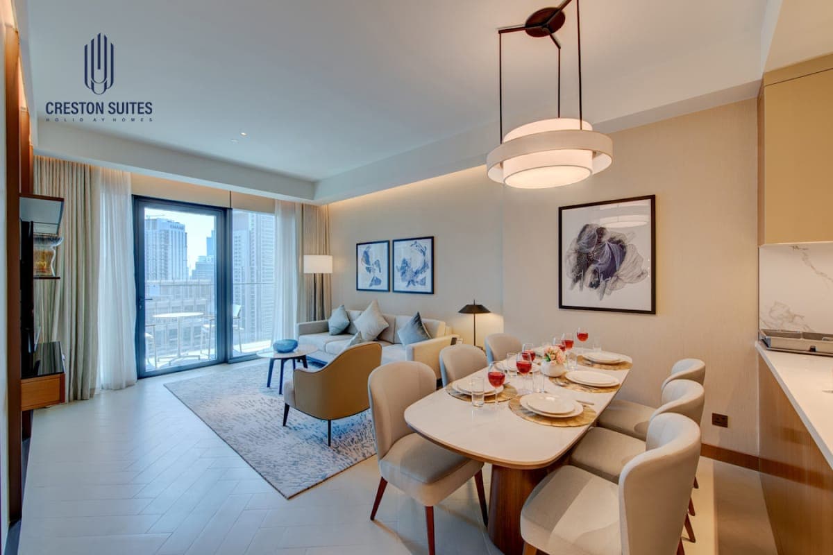 2-Bed Apartment with City Skyline View | Address Opera